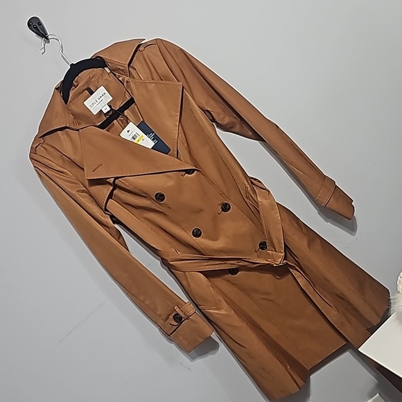 Cole Haan Belted Hooded in Terracota Small New - Picture 2 of 10